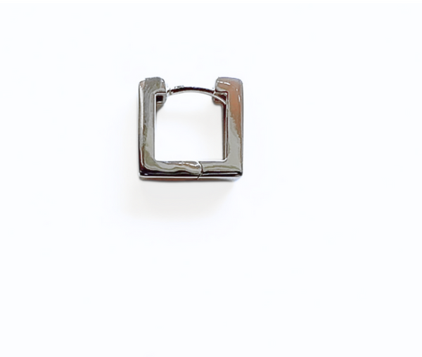 Square Huggie Earrings