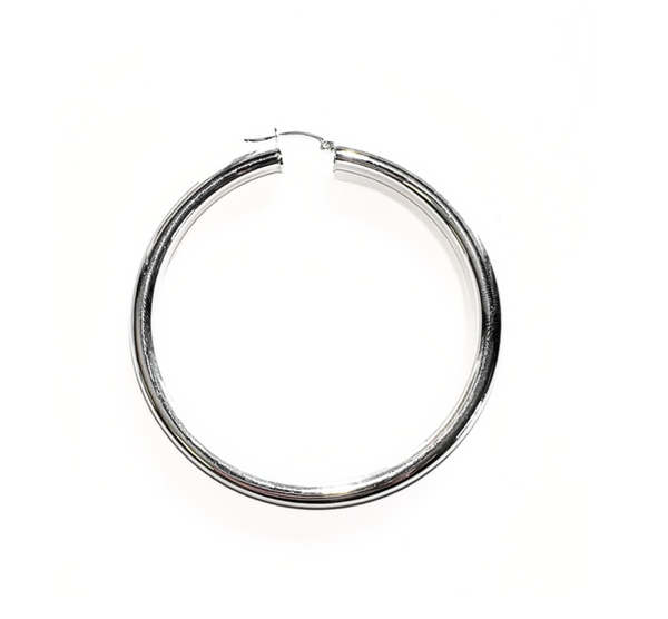 Thick Large Hoop Earrings