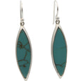Sterling Silver Turquoise Drop Earrings