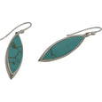 Sterling Silver Turquoise Drop Earrings