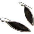 Sterling Silver Black Onyx Drop Style Earrings