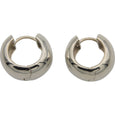 Sterling Silver Huggie Hoop Earrings