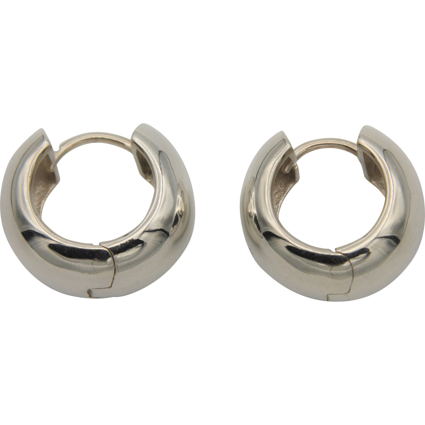 Sterling Silver Huggie Hoop Earrings