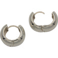 Sterling Silver Huggie Hoop Earrings