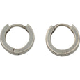 Sterling Silver Huggie Hoop Earrings