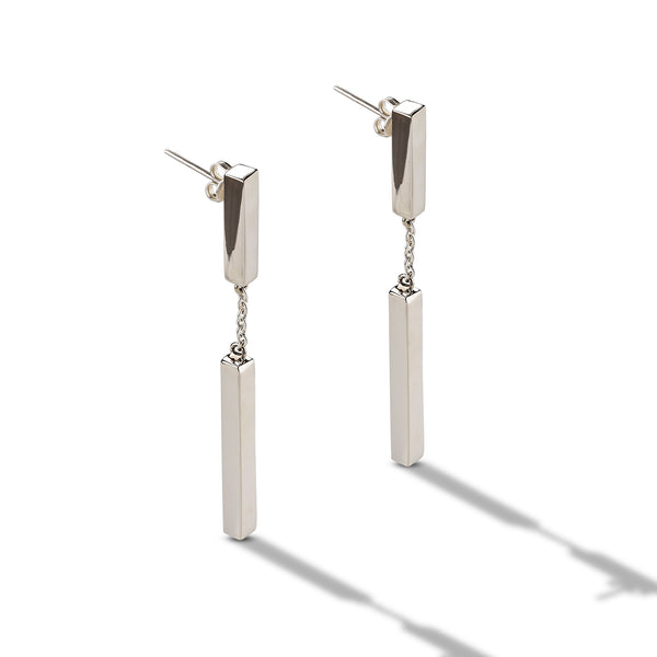 Double Bar Drop Earrings