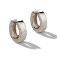 Polished Oval Huggie Earrings