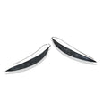 Sterling Silver Blackened French Wire Earrings