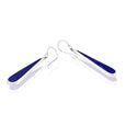Sterling Silver Lapis Lazuli Drop Earrings