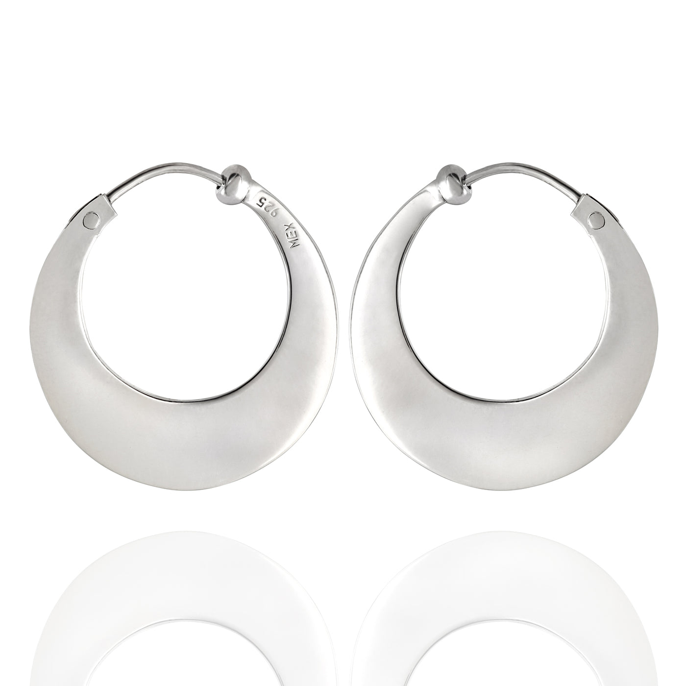 Sterling Silver Small Hoop Earrings