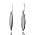 Sterling Silver Two Toned Drop Earrings