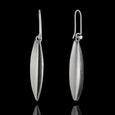 Sterling Silver Two Toned Drop Earrings