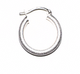 Small Grained Hoop Earrings