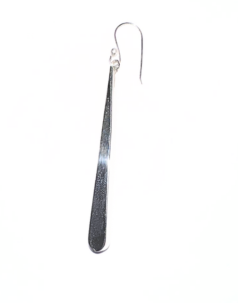 Pure Silver Drop Earrings