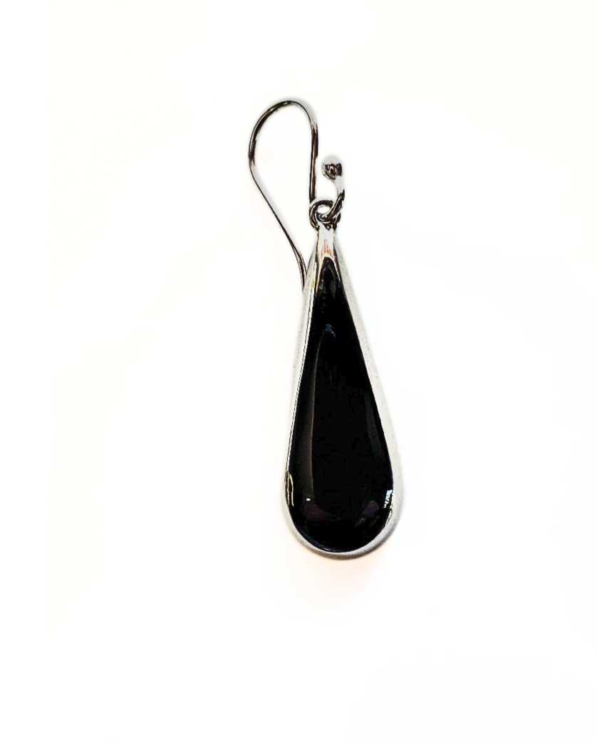 Onyx Tear Drop Earrings