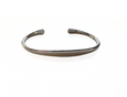 Smooth Silver Cuff Bracelet