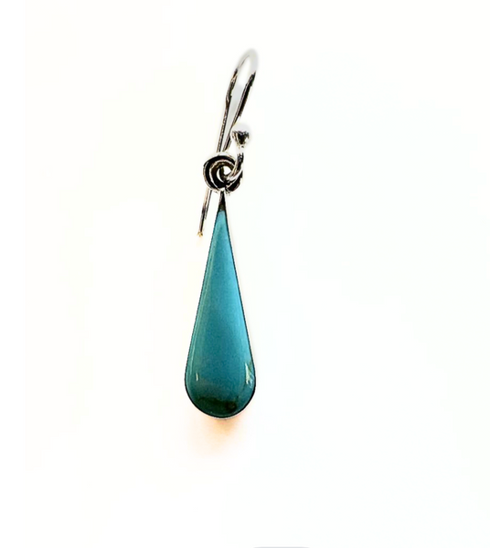 Small Turquoise Tear Drop Earrings