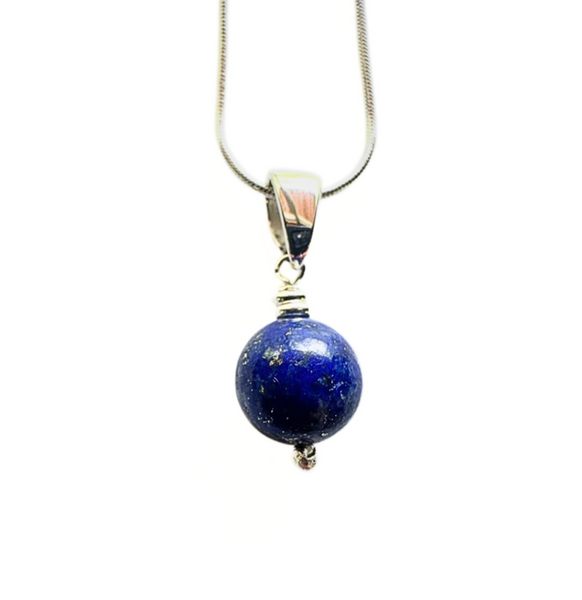 Lapis Lazuli Sphere Pendant