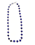 Large Lapis Lazuli Stone Chain Necklace