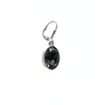 Black Swarovski Crystal Earrings