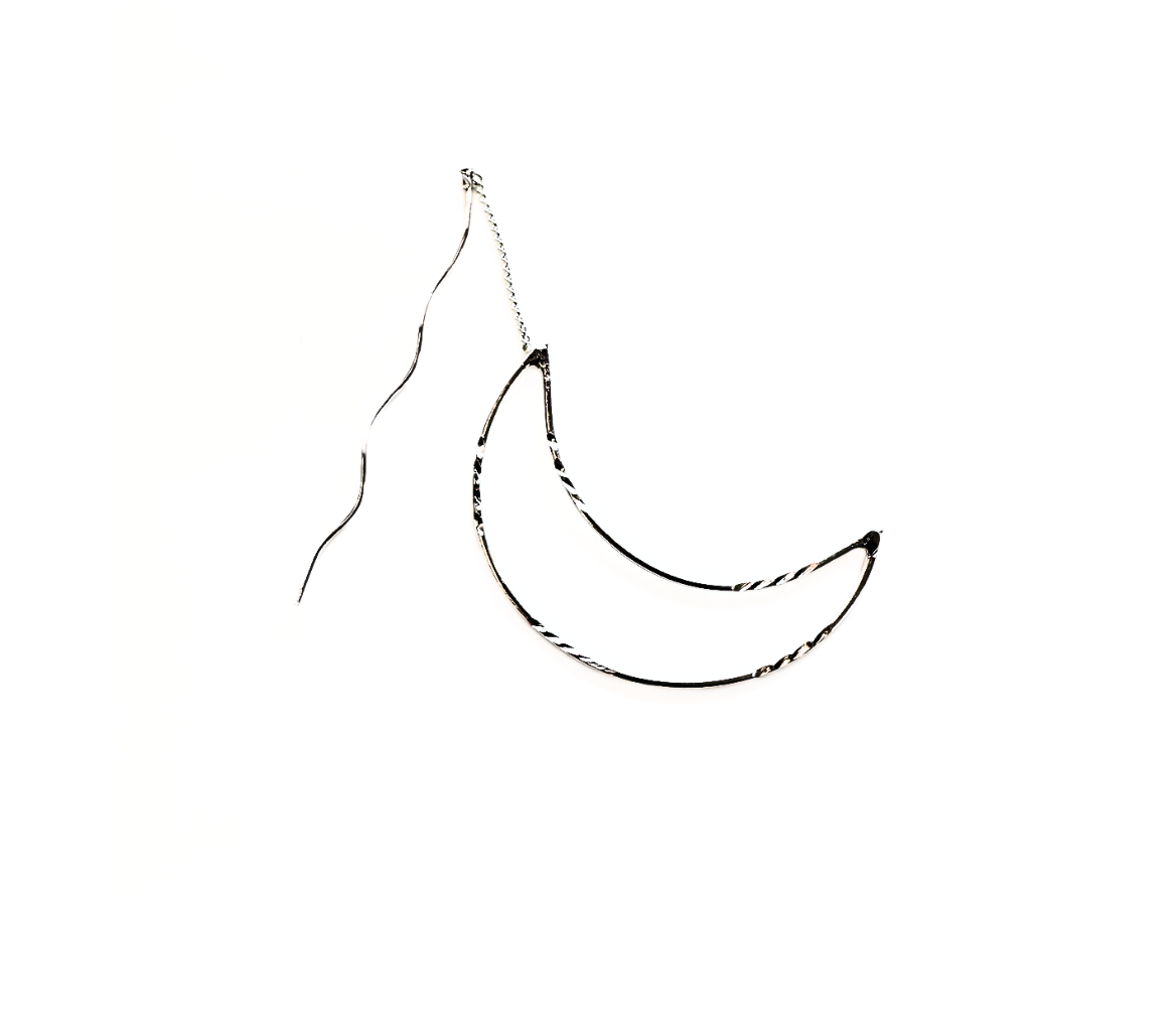 Moon Threader Earrings
