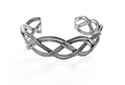 Braided Spaced Cuff Bracelet