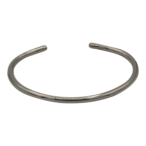 Sterling Silver Rounded Cuff Bracelet