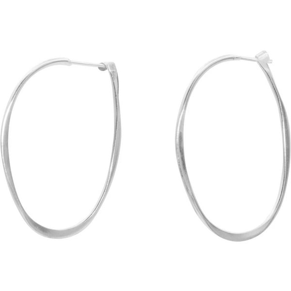 rustic hoop earrings