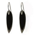 Sterling Silver Two Toned Drop Earrings