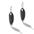 Two Toned Oxidized Drop Earrings