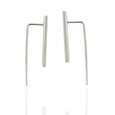 Sterling Silver Bar Wire Earrings