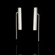 Sterling Silver Bar Wire Earrings