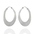 Sterling Silver High Polished Large Hoop Earrings