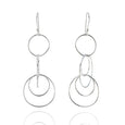 Sterling Silver Multi Link Drop Earrings