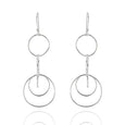 Sterling Silver Multi Link Drop Earrings