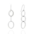 Sterling Silver Linked Drop Earrings