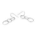 Sterling Silver Linked Drop Earrings