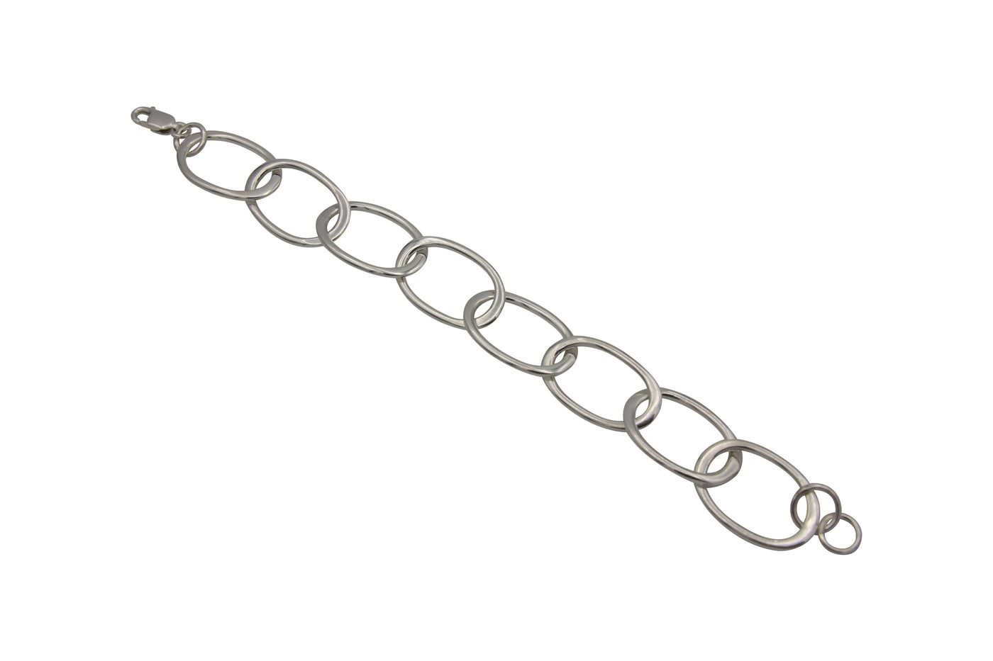 Sterling Silver Large Link Bracelet